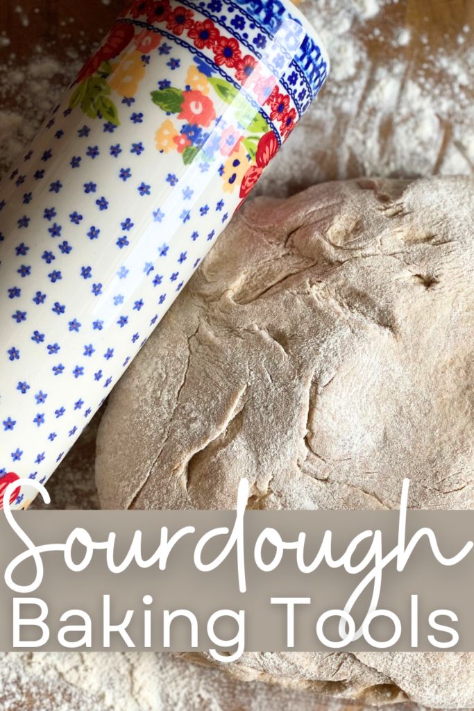 a rolling pin and a ball of bread dough