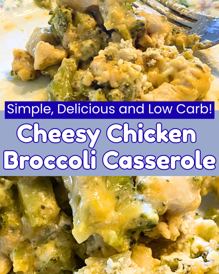 close up pictures of cheesy chicken and broccoli casserole